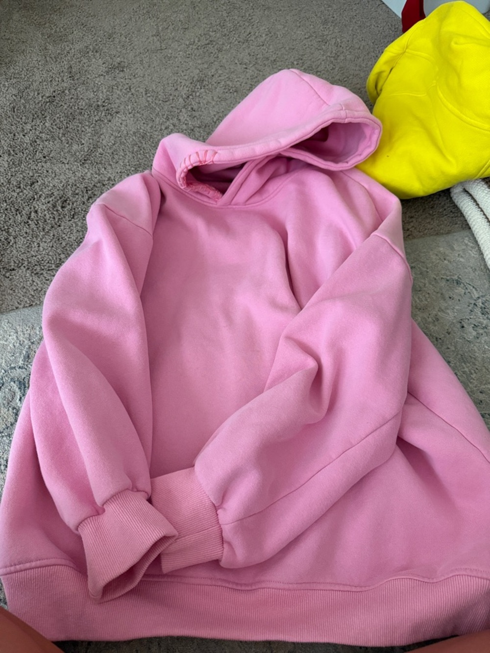 Women’s Pink Hooded Sweatshirt